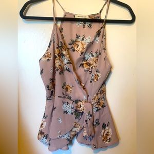 Spaghetti strap blouse